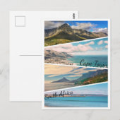 Kaapstad — Collage in het tafelgebergte Briefkaart (Voorkant / Achterkant)