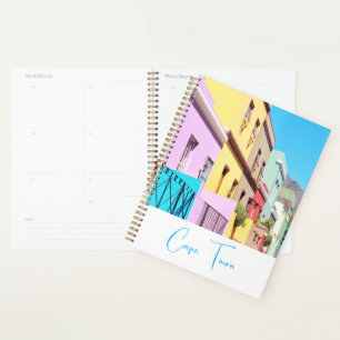 Kaapstad Colorful Houses Bo Kaap Street Planner
