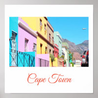 Kaapstad Colorful Houses Bo Kaap Street