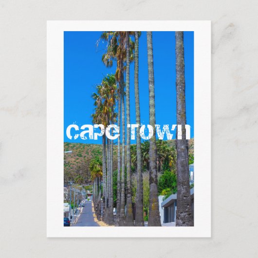 Kaapstad Fresnaye Zuid-Afrika Briefkaart (Voorkant)