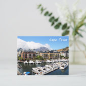 Kaapstad Harbour en Tafelberg Briefkaart (Staand voorkant)