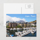 Kaapstad Harbour en Tafelberg Briefkaart (Voorkant / Achterkant)