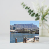 Kaapstad Harbour en Tafelberg Briefkaart (Staand voorkant)
