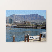 Kaapstad Harbour en Tafelberg Legpuzzel (Horizontaal)