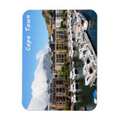 Kaapstad Harbour en Tafelberg Magneet (Verticaal)