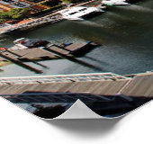 Kaapstad, haven Zuid-Afrika Poster (Hoek)