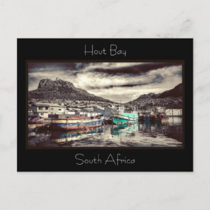 Kaapstad Hout Bay South Africa Harbour Briefkaart