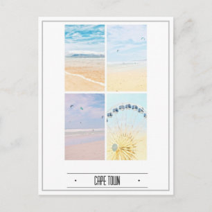 Kaapstad Kaapverdië Collage gebergte Briefkaart