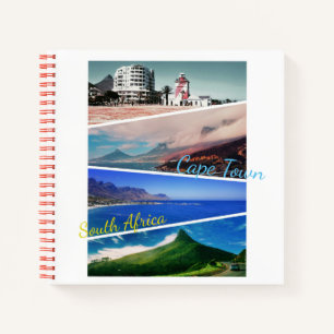Kaapstad Leeuwenkop Oceaan Collage Notitieboek