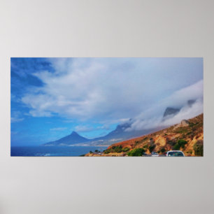 Kaapstad Lion's hoofd 12 postboten Uitzicht Poster