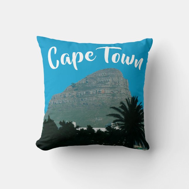 Kaapstad Lion's hoofd ZA Zuid-Afrika Kussen (Voorkant)