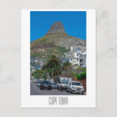 Kaapstad Lion's hoofd Zuid-Afrika Stad Briefkaart (Voorkant)