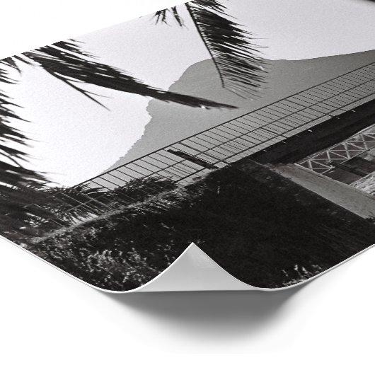 Kaapstad Lion's hoofd Zuid-Afrika ZA Poster (Hoek)