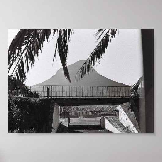 Kaapstad Lion's hoofd Zuid-Afrika ZA Poster (Voorkant)