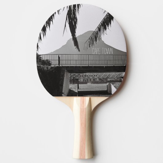 Kaapstad Lion's hoofd Zuid-Afrika ZA Tafeltennisbatje (Voorkant)