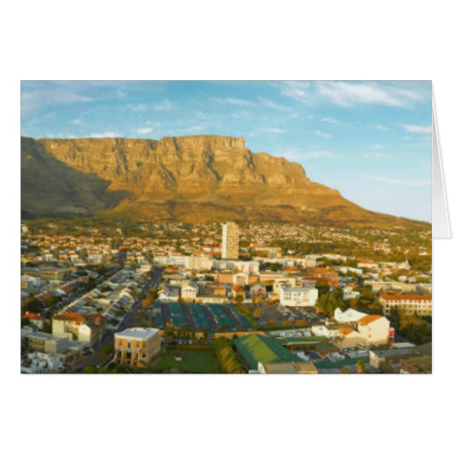 Kaapstad met tafelgebergte (Voorkant Horizontaal)