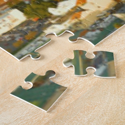 Kaapstad met tafelgebergte legpuzzel (Zijkant)