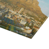 Kaapstad met tafelgebergte snijplank (Hoek)