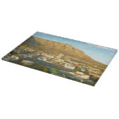 Kaapstad met tafelgebergte snijplank (Hoek)