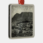 Kaapstad Metalen Ornament (Rechts)