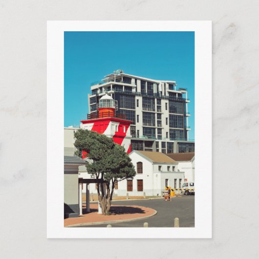 Kaapstad Mouille Point Lighthouse Zuid-Afrika Briefkaart (Voorkant)