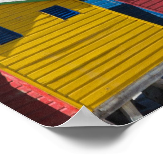 Kaapstad Muizenberg Poster (Hoek)