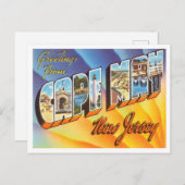 Kaapstad, New Jersey Vintage Travel Briefkaart (Voorkant / Achterkant)