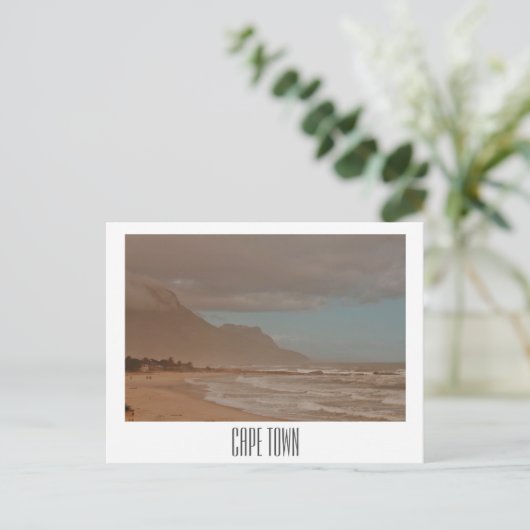 Kaapstad Ocean Waves Beach Camps Bay Briefkaart (Staand voorkant)