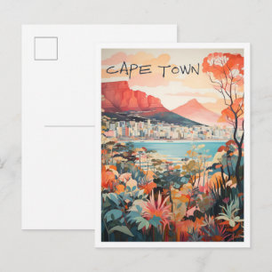 Kaapstad Reis Esthetiek Briefkaart