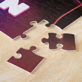 Kaapstad Reis Vintage Retro Legpuzzel (Zijkant)