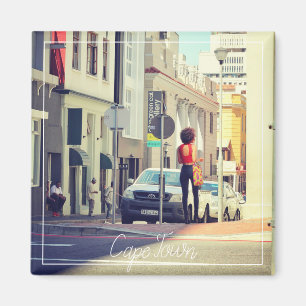Kaapstad South Africa Street Uitzicht Cityscape Magneet