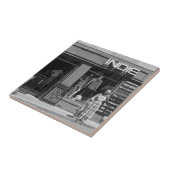 Kaapstad South Africa Street Uitzicht Tegeltje (Zijkant)