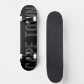 Kaapstad - Stedelijke stijl - Skateboard (Voorkant)