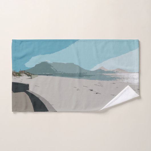 Kaapstad Tafelberg Bad Handdoek (Handdoek)