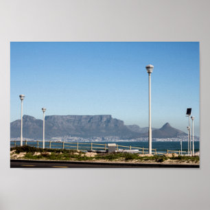 Kaapstad Tafelberg Blouberg Zuid-Afrika Poster