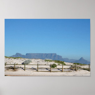 Kaapstad Tafelberg Blouberg Zuid-Afrika Poster