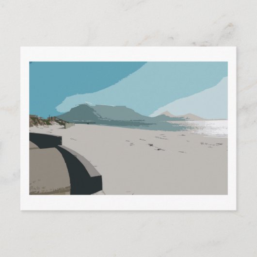 Kaapstad Tafelberg Briefkaart (Voorkant)