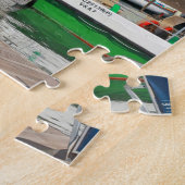 Kaapstad Tafelberg Cityscape Waterfront Legpuzzel (Zijkant)