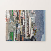 Kaapstad Tafelberg Cityscape Waterfront Legpuzzel (Horizontaal)