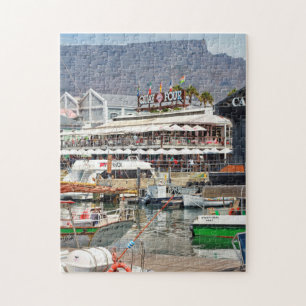 Kaapstad Tafelberg Cityscape Waterfront Legpuzzel