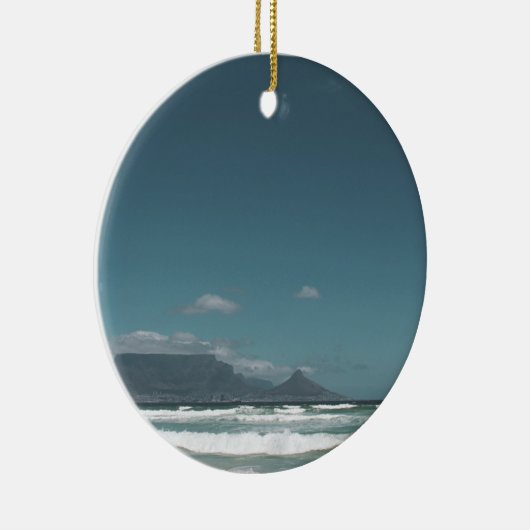 Kaapstad Tafelberg Keramisch Ornament (Rechts)