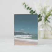 Kaapstad Tafelberg Oceaan Briefkaart (Staand voorkant)