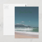 Kaapstad Tafelberg Oceaan Briefkaart (Voorkant / Achterkant)