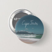 Kaapstad Tafelberg Oceaan Ronde Button 5,7 Cm (Voorkant /achterkant)