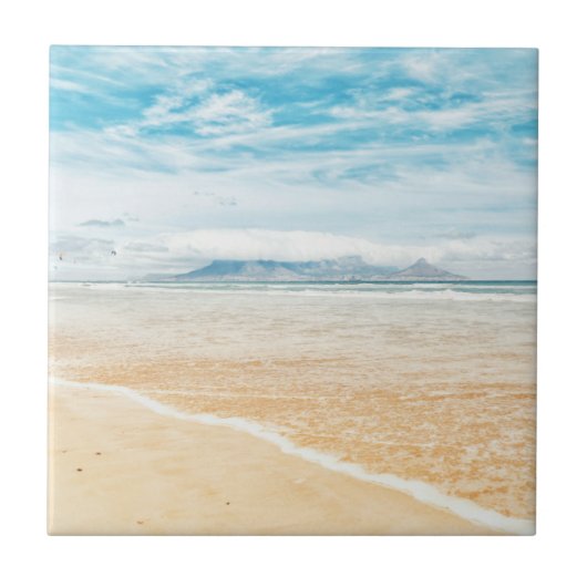 Kaapstad Tafelberg Oostzee Tegeltje (Voorkant)