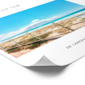 Kaapstad Tafelberg Strand Ocean View Poster (Hoek)