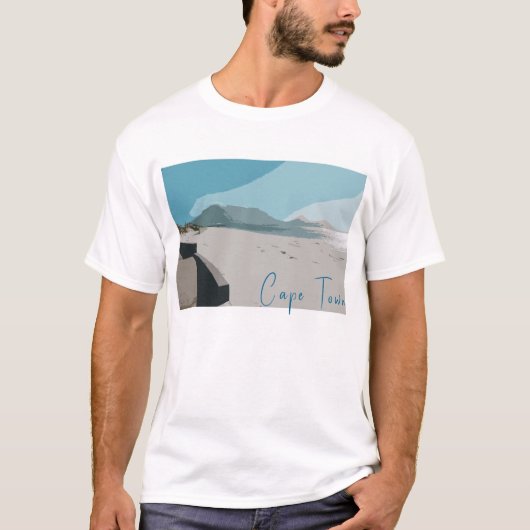 Kaapstad Tafelberg T-shirt (Voorkant)