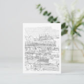 Kaapstad Tafelberg V&A Waterfront Briefkaart (Staand voorkant)