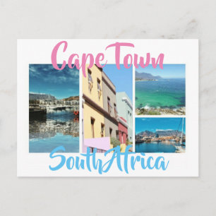 Kaapstad Tafelberg Waterfront Bo Kaap Briefkaart
