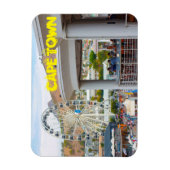 Kaapstad Tafelberg Waterfront Cityscape Magneet (Verticaal)